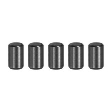 5Pcs 8mm x 12mm Dowel Pins, 304 Stainless Steel Shelf Support Pegs, Black