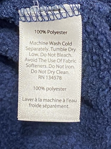 Vineyard Vines Pullover Mens 2XL Blue Quarter Zip Martha's Vineyard Patch Casual - Picture 7 of 9