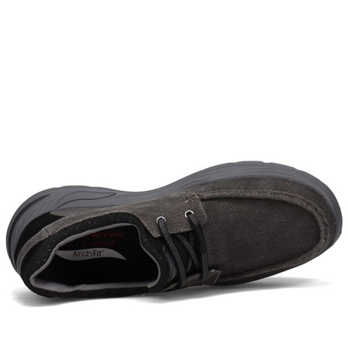 Skechers Herren, Arch Fit Motley - Oven Bootsschuh Schwarz 12 M 204180-BLK Black FAB - Bild 6 von 8