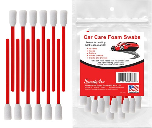 Swab-its® 12-piece Package of Auto Detailing Car Care Foam Swabs: 88-8220 - Bild 2 von 2