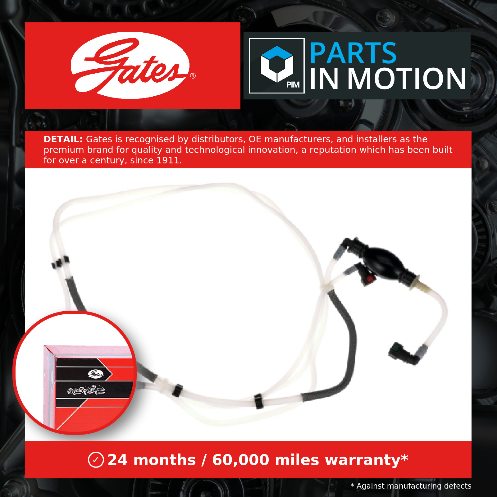 2x ✅Fits GATES-PRZEWODY MFL1045 FUEL HOSE ⭐UK Seller⭐ - Image 14