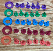 All Tentacle Tokens from Cthulhu: Death May Die board game