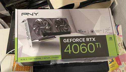 PNY GeForce RTX 4060 Ti VERTO Dual Fan 16GB GDDR6 Graphics Card