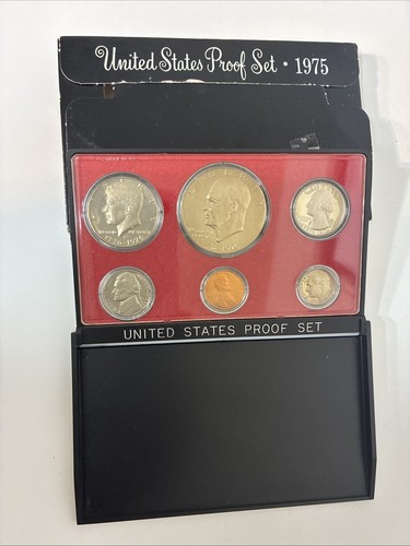 Set monete confezione originale 1975 United States Proof U.S. Mint - Foto 2 di 5
