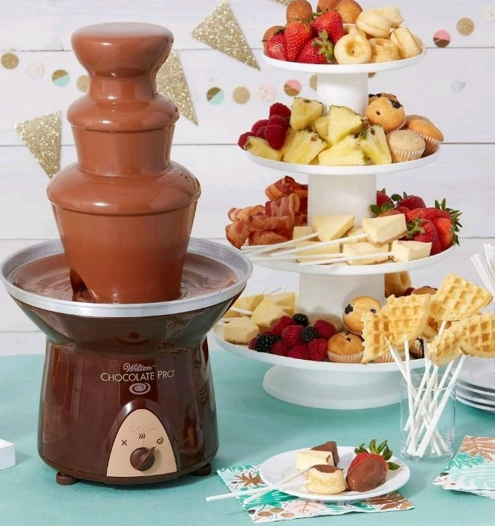 Wilton Chocolate Pro Fondue Pot and Fountain Parts - Image 3 of 3