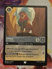 Simba - Son of Mufasa 192/204 Shimmering Skies Cold Foil