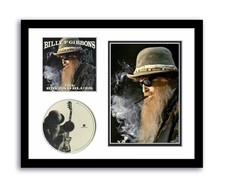 Billy Gibbons Autographed Signed 11x14 Framed CD Photo Big Bad Blues ZZ Top ACOA