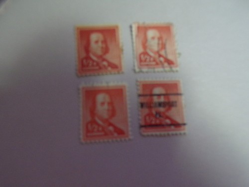 United States Postage 4 1/2 Cent Stamp Benjamin Franklin - Picture 3 of 7