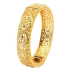 <!--F#f_0-->Fashionable Gold Plated Bangle Bracelet with Timeless Design for Women<!--F/-->
