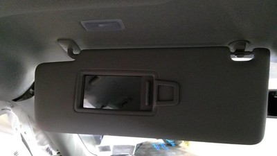 Used Left Sun Visor fits: 2022 Volkswagen Tiguan illuminated Mexico built VIN 3