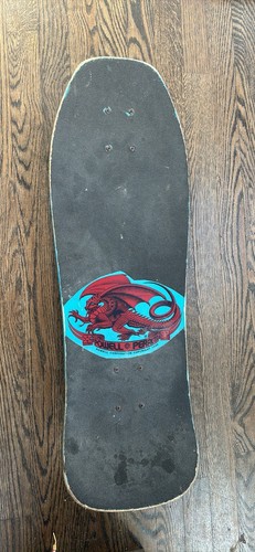 Vintage 80s Per Welinder Nordic Skull Powell Peralta Skateboard Mini Rat Wheels
