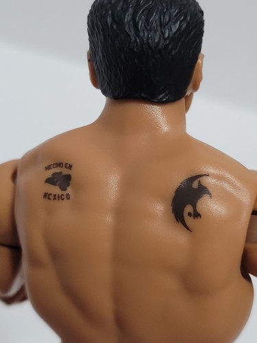 WWE Alberto Del Rio Wrestling Basic Battle Series 40 7” Figure WWF 2011 Mattel - Picture 10 of 11