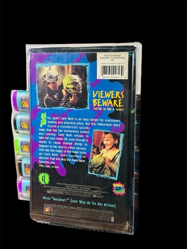 90’s Goosebumps VHS / Complete Set / R.L Stine / Vintage / Werewolf Skin / All 7 - Picture 19 of 22