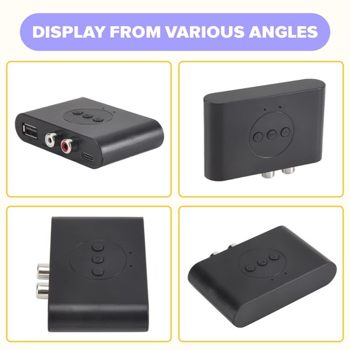 Bluetooth 5.3 Audio-Receiver NFC USB U Disk 3,5 mm AUX USB Stereo Musik A2970 - Bild 5 von 7