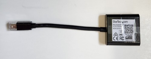 Mini DisplayPort to DVI Adapter 1080p or 1920x1200 – Black (MDP2DVI3) - Picture 5 of 9