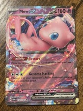 Pokémon Mew EX TCG Scarlet & Violet Holo Double Rare Card 151/165