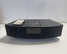 Bose Wave Radio AM FM Stereo Digital Alarm Clock AWR1G1 Bundle With Remote