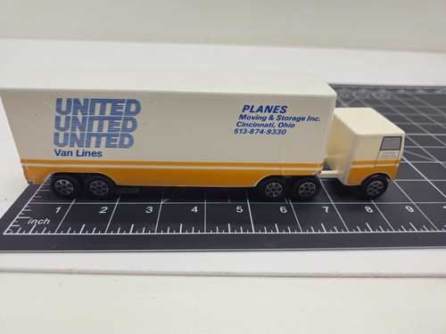 Ralstoy United Van Lines Spielzeug Sattelzug Flugzeuge Umzug Lagerung Cincinnati OH Vintage - Bild 8 von 10