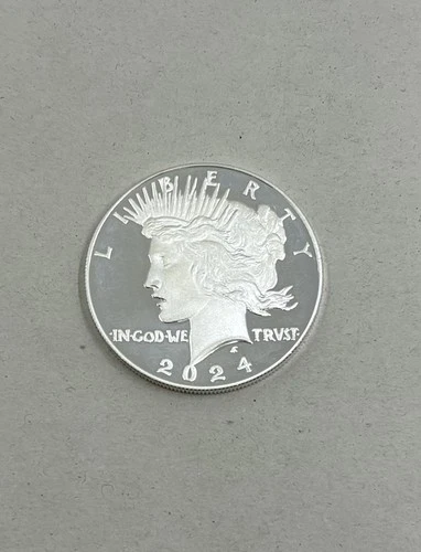 2024 S - United States- Proof Like Peace Dollar- .999 Fine Silver   🇺🇸