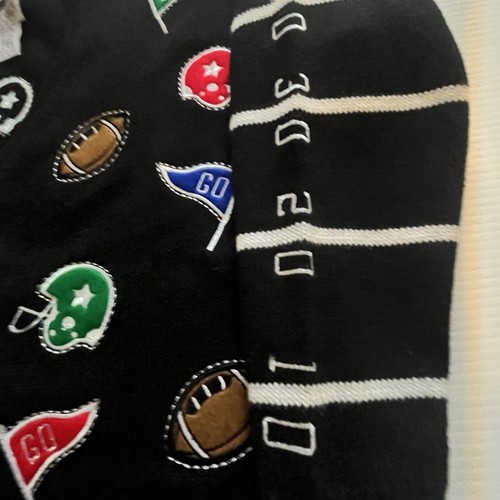 Cárdigan de fútbol bordado de colección suéter para mujer pequeño ropa de día de juego fanático de mamá - Imagen 11 de 21