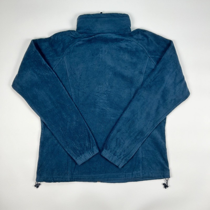 Columbia Full Zip Fleece Women’s XL Navy Thermal Jacket Warm image 7