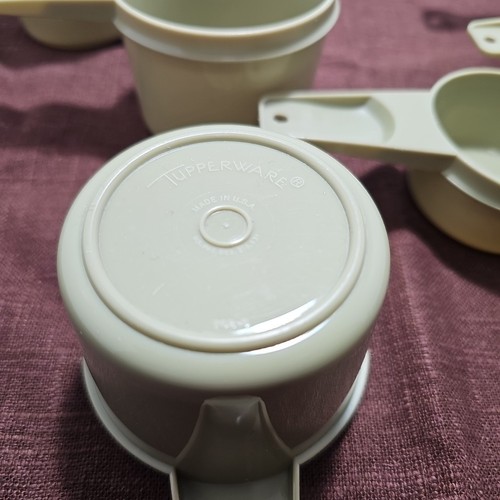 Vintage TUPPERWARE Ersatz Avocado Messbecher ~ Größenwahl - Bild 6 von 6