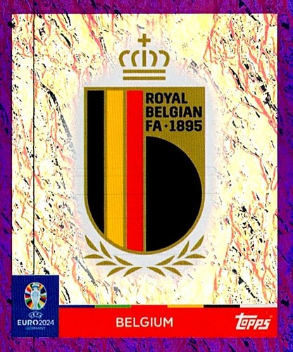 TOPPS EURO 2024 STICKERS PURPLE PARALLEL - PARALELO PURPURA - Picture 61 of 92