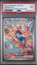 Pokemon Scarlet & Violet Greninja Twilight Masquerade 214/167 PSA 9