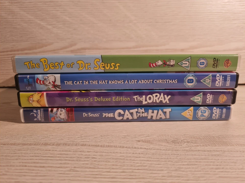 The Cat In The Hat & Lorax & Christmas (DVD X4) {Dr Seuss Bundle} [Reg 2] [UK]  - Image 2 of 4