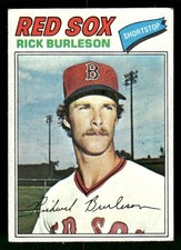 1977 Topps Rick Burleson #585 Boston Red Sox