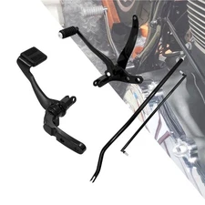 Motorcycle Forward Controls Pegs Levers Linkages Kit Set Fit for Harley Dyna ...