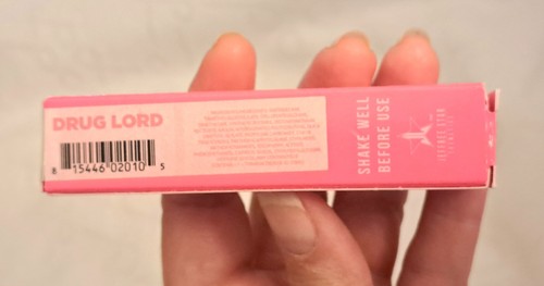 Lápiz labial líquido de terciopelo Jeffree Star Cosmetics a la sombra Drug Lord blanco NUEVO N caja - Imagen 4 de 5
