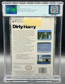 Dirty Harry Nintendo NES OVAL SOQ Sealed New PSA 9.6 A+ NOT WATA Graded
