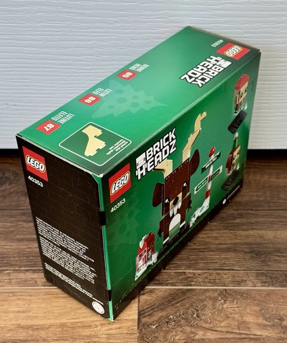 Lego 40353 Brickheadz Reindeer, Elf & Elfie Christmas New in Sealed Box Retired - Picture 4 of 4