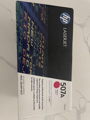 Genuine HP Magenta 507A Toner Cartridge CE403A