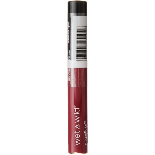 3 Pack Wet n Wild MegaSlicks Lip Gloss, Wined and Dined 550, 0.19 oz