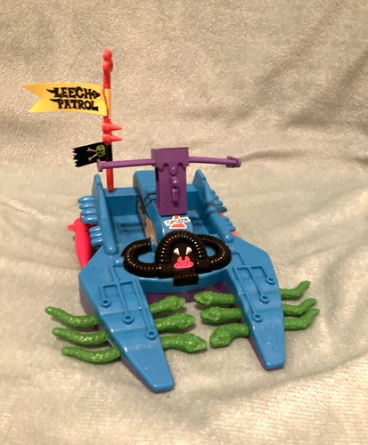 1989 TMNT Teenage Mutant Ninja Turtles Footski Vehicle Incomplete - Playmates