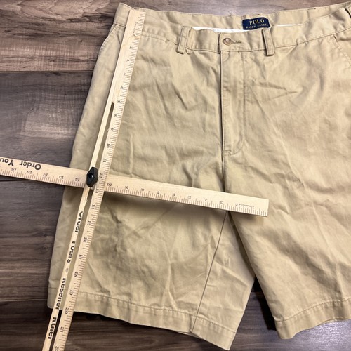 Polo Ralph Lauren Shorts Mens Size 36 Beige Chino Prospect Short - Picture 6 of 9