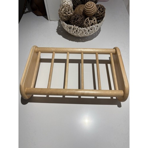 EUC 3 Stacking Wine Racks Wooden Hardwood Holds 15 Bottles Sturdy Classic - Picture 4 of 12