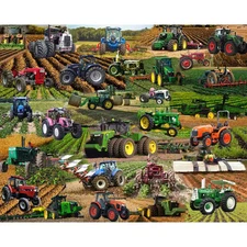 Tractors Puzzle by Steve Smith