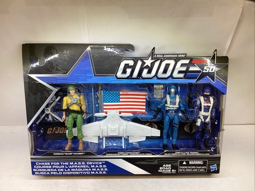 G.I. Joe 50th Anniversary CHASE FOR THE M.A.S.S. DEVICE set sealed NIB CM22635 - Picture 1 of 4