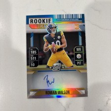 Roman Wilson 2024 Panini Contenders Optic Rookie Ticket RC  Auto #124