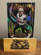 2024 Select - Premier Level Spencer Rattler #130 Black & Green Shock Prizm (RC)