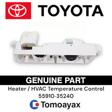 55910-35240 Toyota Heater HVAC Temperature Control Panel Assembly OEM Genuine