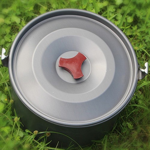 4L leichter Aluminium für Camping Topf für Outdoor Kochen und Versammlungen - Bild 2 von 29