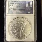 2024 Star Privy American Silver Eagle 1 oz NGC 8th Era First 50,000 MS69