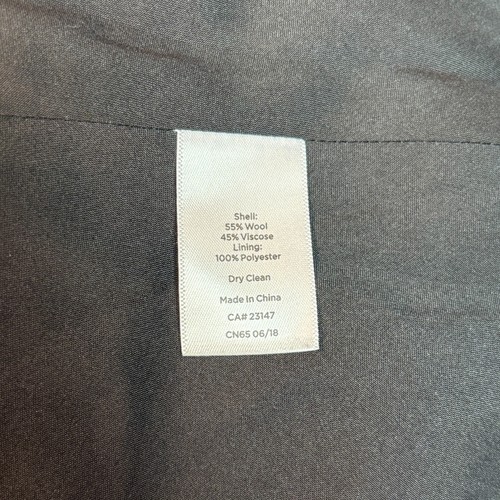 Talbots Skirt 8 Black White Plaid Wool Blend Work Career Women's - Picture 11 of 11