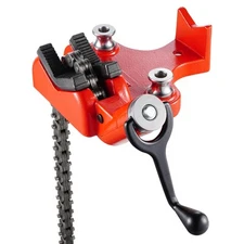 1/4 to 6 Inch  Screw Bench Chain Vise Capacity Heavy Duty Chain Pipe Vise