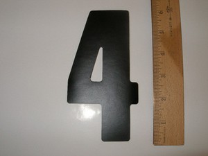 OLD SCHOOL BMX CRIT PLATE NUMBER 5