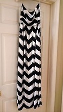 Ladies Maxi Dress - Size S - Black and White - From Windsor - NWT